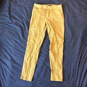 Yellow ModCloth Ankle Cut Pants Women Size 6